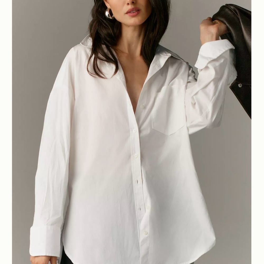 Anthropologie The Bennet Button down by Maeve